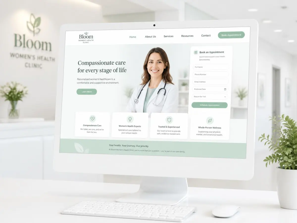 Arctic Gynae Centre · Build + Growth preview